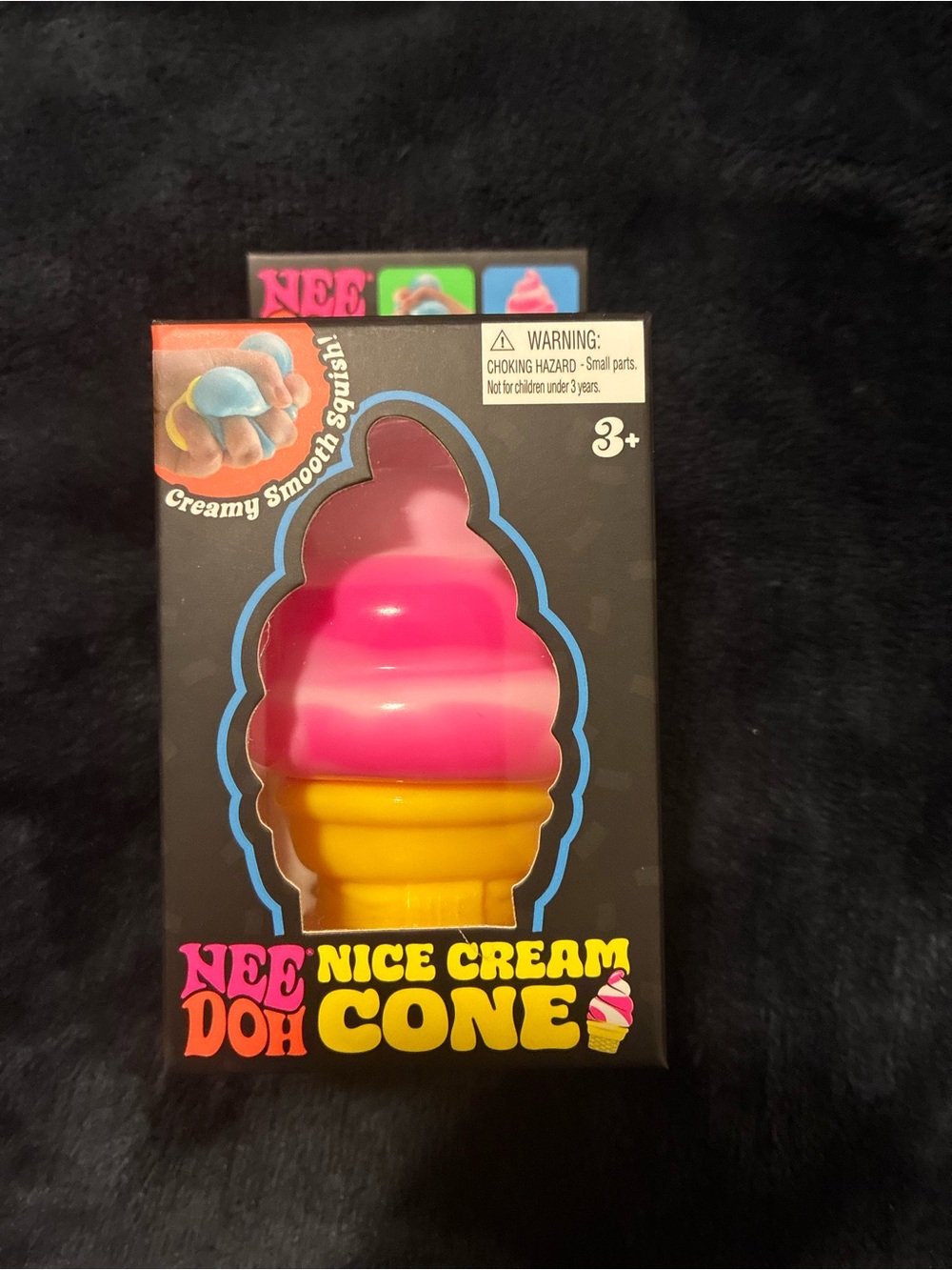 Target Nice Cream Cone Pink and Yellow Squishy Toy